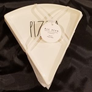 Rae Dunn PIZZA plates